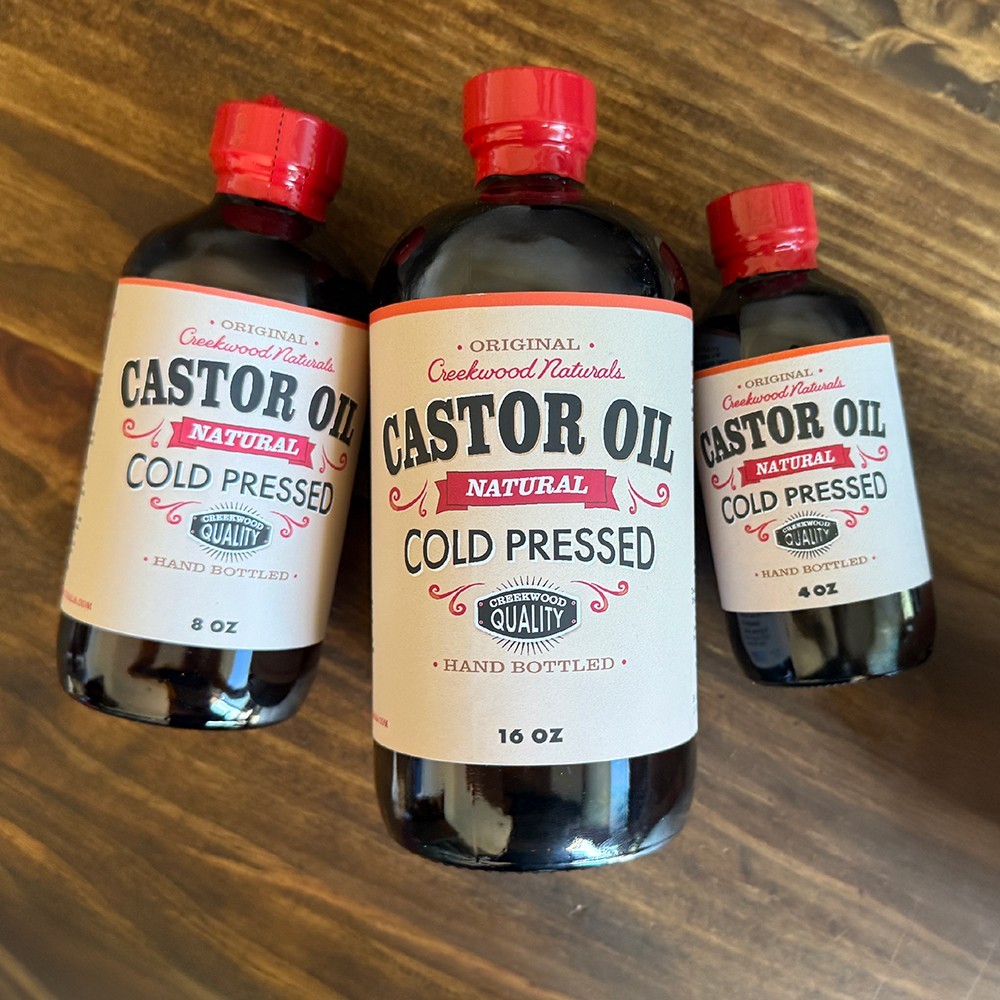 UNDILUTED - Pure Castor Oil - Cold Pressed Hexane Free For Hair Skin Nails