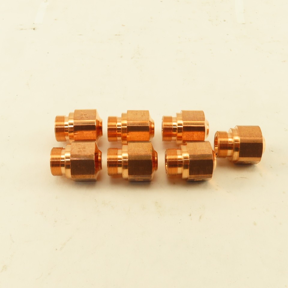 NK1215 3-15059-3 1.2mm Ø High Pressure Double Nozzle Lot Of 7 New
