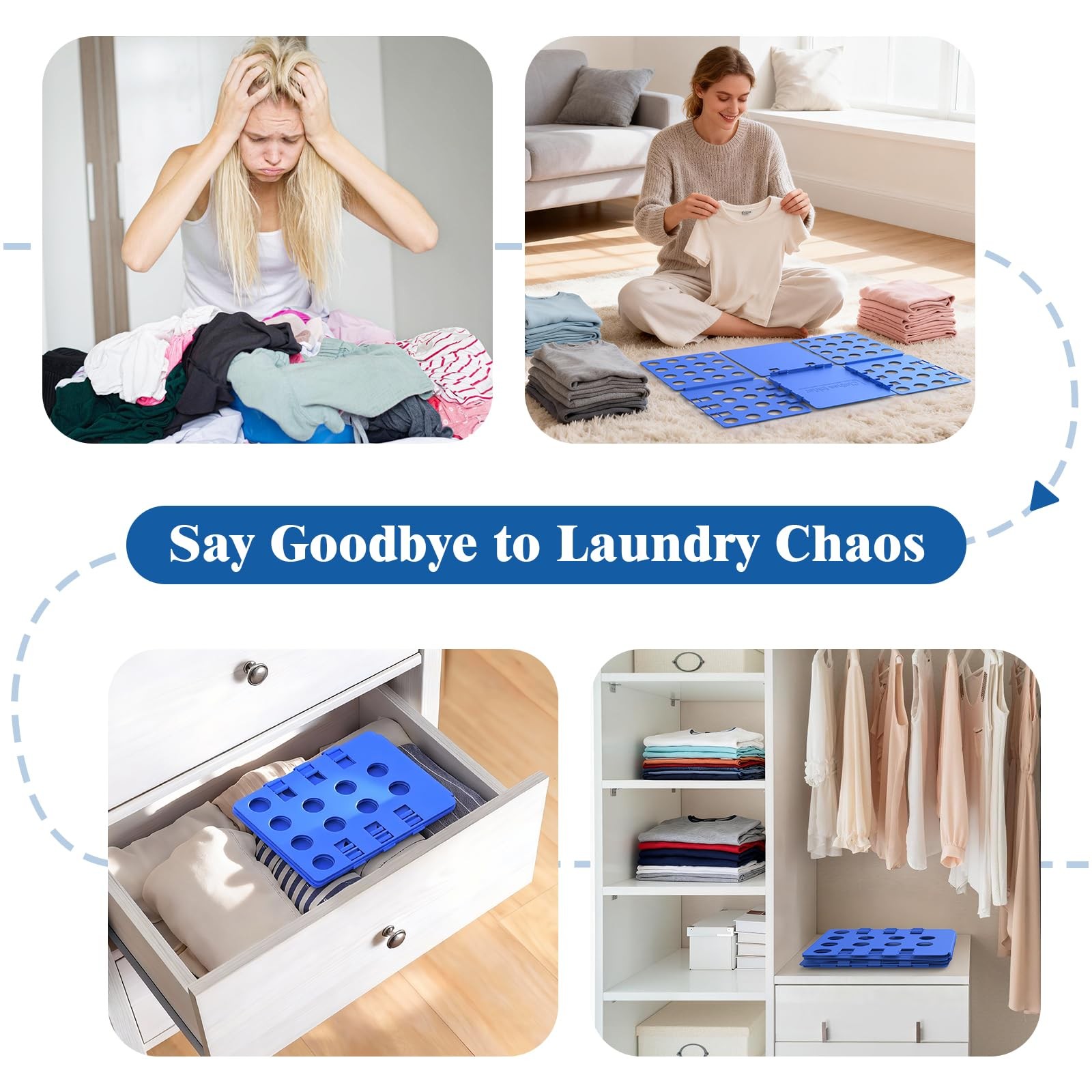 Shirt Folder V1 Folding Board Durable Clothes TShirt Organizer Laundry