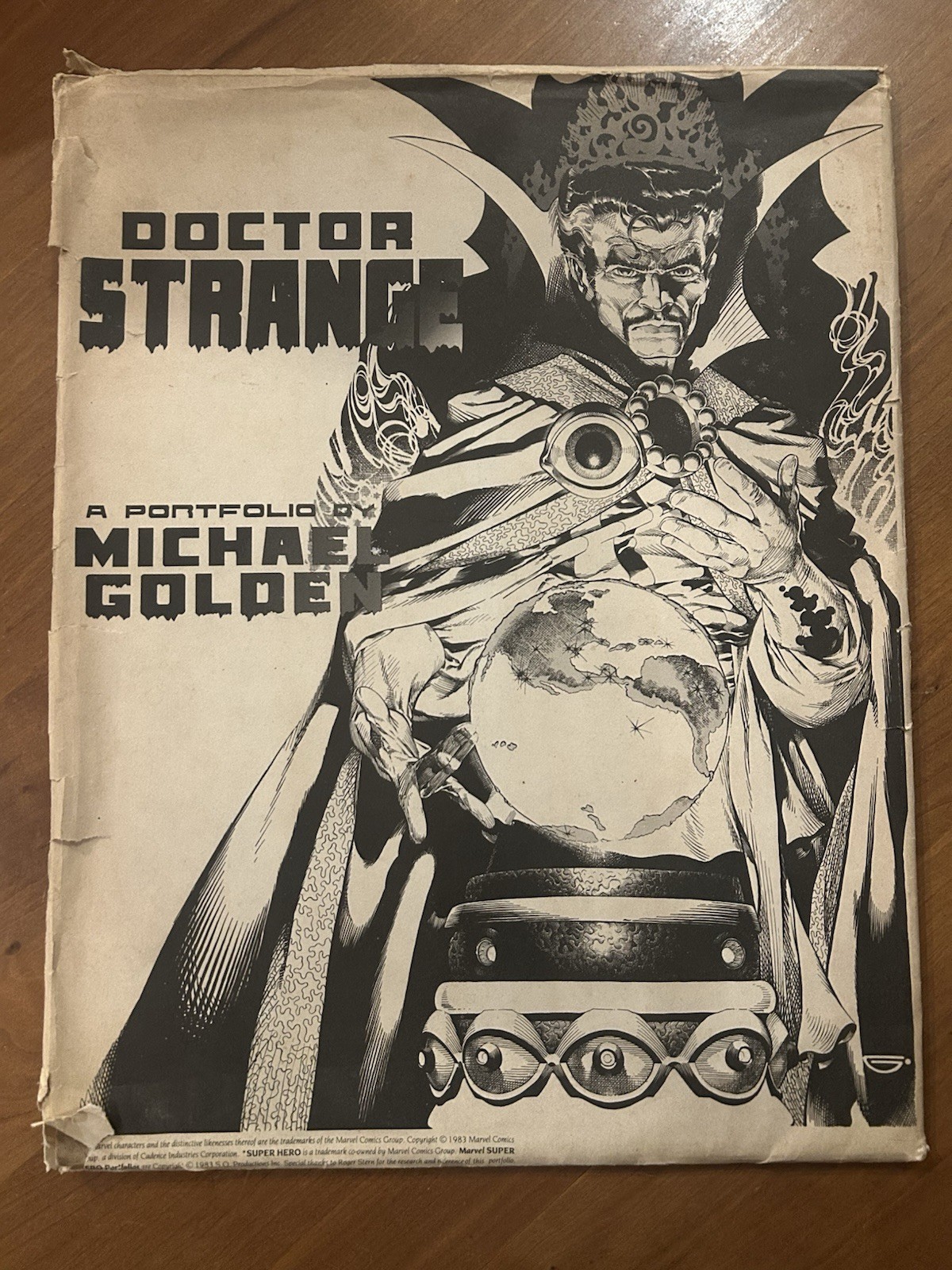 Doctor Strange: A Portfolio By Michael Golden (6 Prints, 1983)