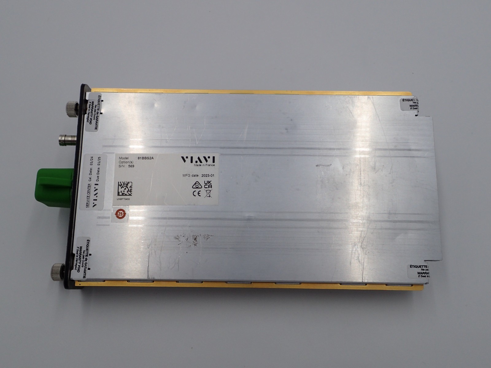 VIAVI/JDSU E81BBS2A OESCL Bands Optical Broadband Source For CD/PMD/AP Testing