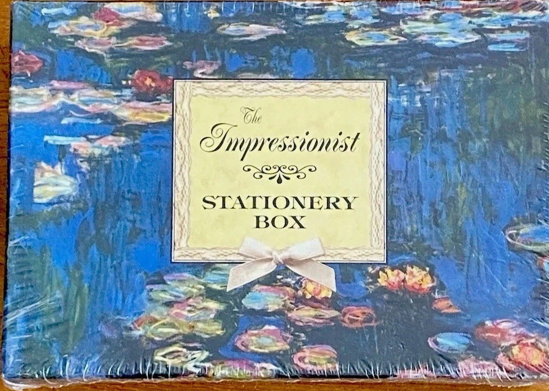 The Impressionist Stationery Box: Paper, Notelets, Envelopes 1998 Sealed NEW