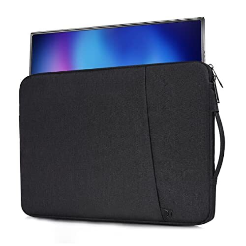 17.3 Inch Portable Monitor Sleeve Case Bag Compatible with UPERFECT ViewSonic