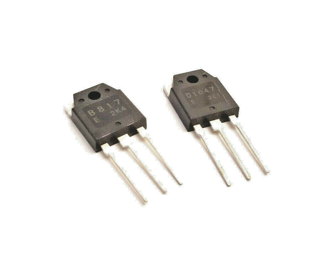 1 Pair | 2SB817 + 2SD1047 Audio Power Transistor PNP + NPN New Original SANYO