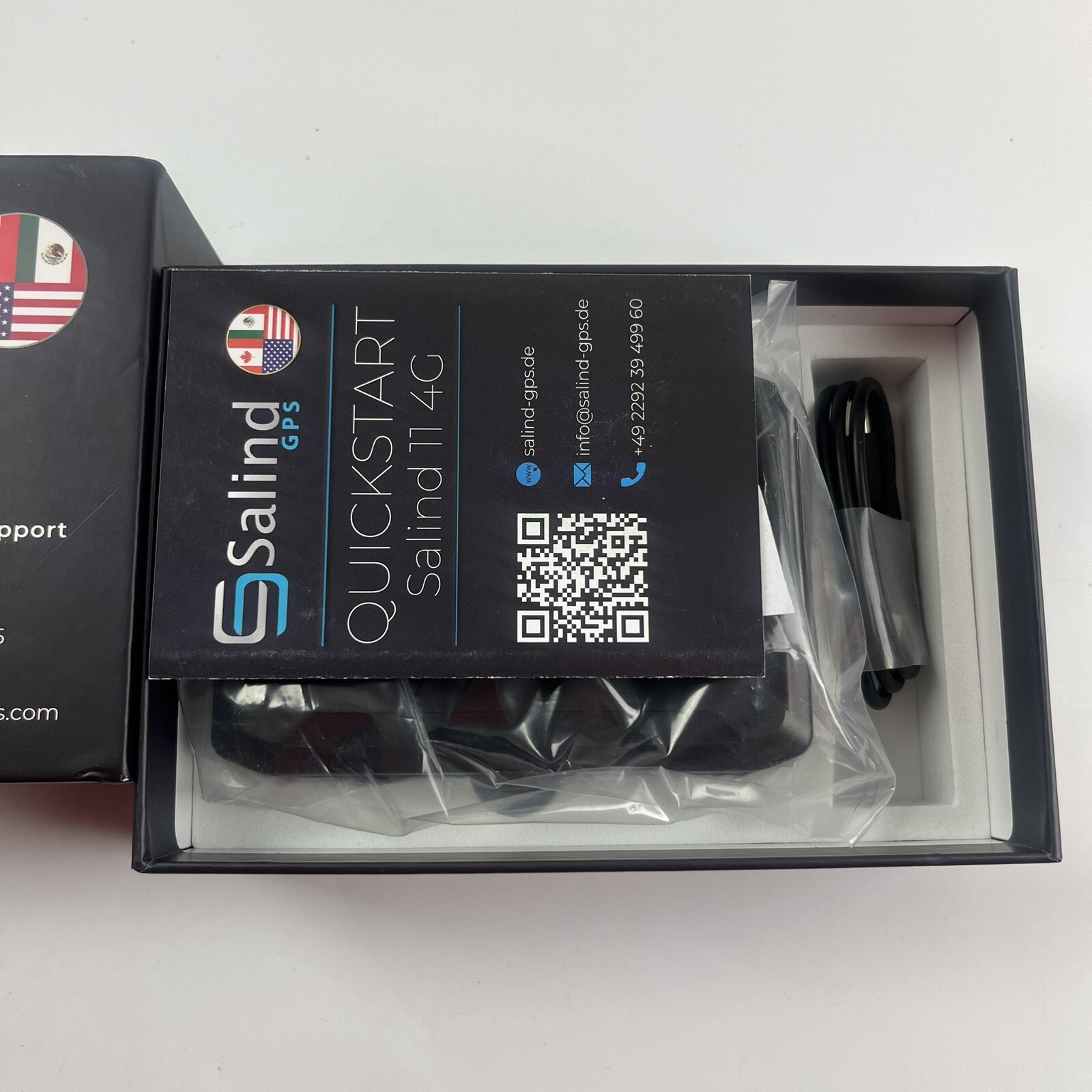 Salind GPS Tracker -11 4G Real-Time Location Tracking Device For Vehicles