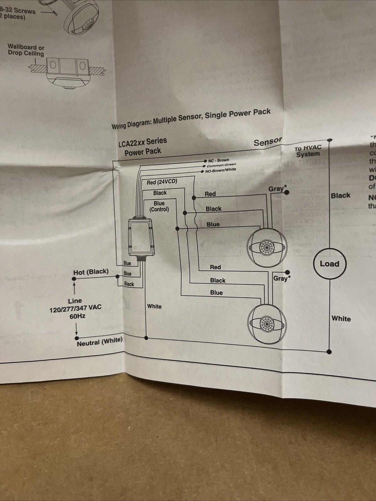 2 Phillips Ceiling Occupancy Motion Sensors 360 24 VDC NIB & (1) Power Pack