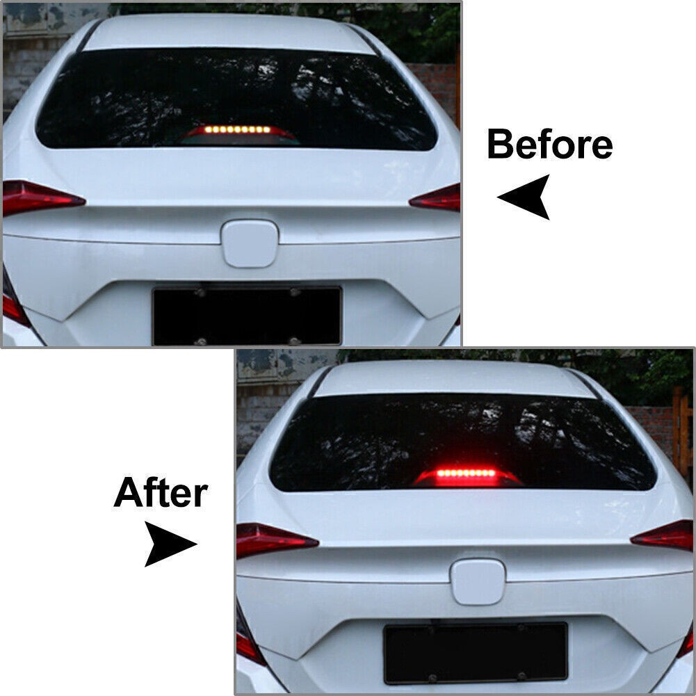 LED Strobe Flash Module Wiring Box Tail Brake Light Fit Honda Civic Sedan 16-21