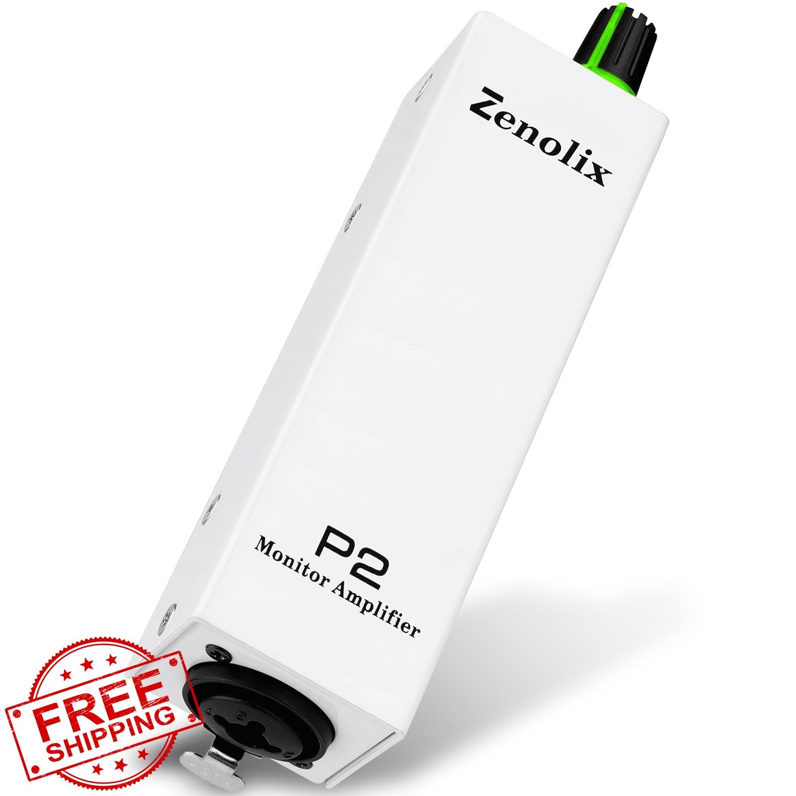 Zenolix P2 Portable In-Ear Monitor Amp Headphone Amplifier XLR/TRS White