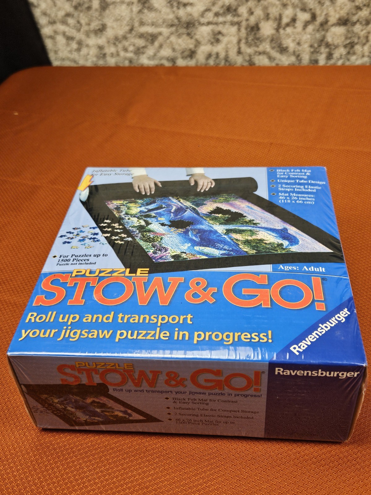 Ravensburger Stow & Go Puzzle Board/Mat, Perfect For Travel, Sealed