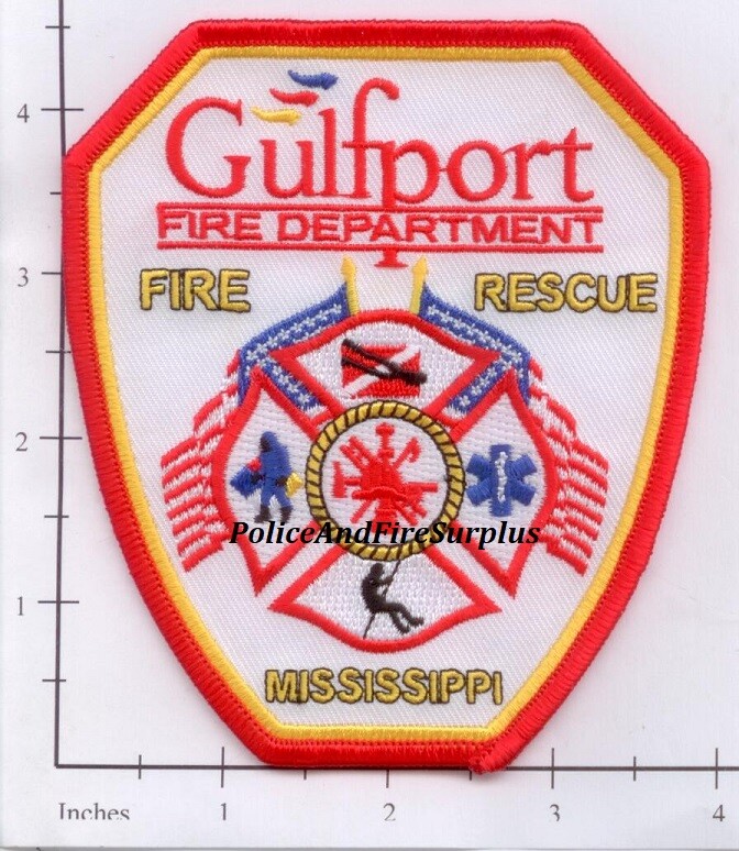Mississippi - Gulfport MS Fire Dept Patch