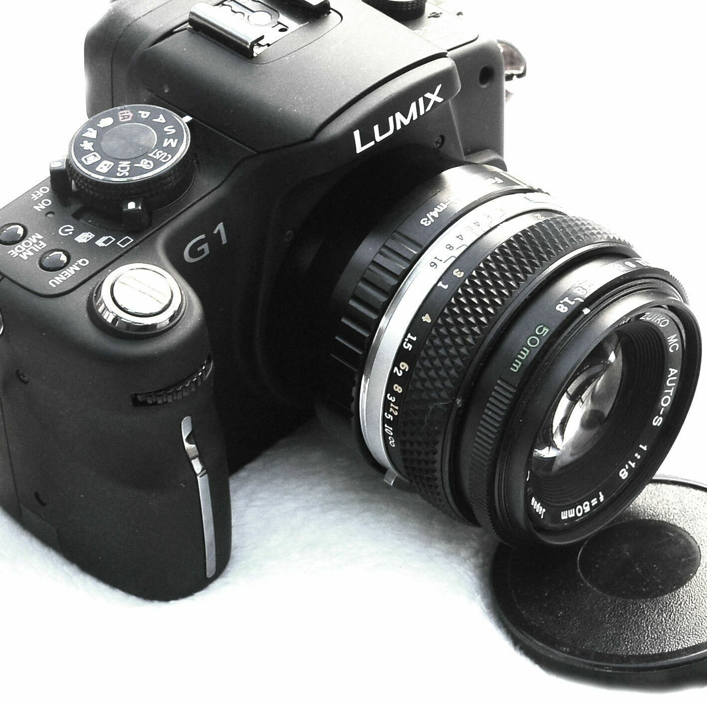 Olympus OM lens to Micro M4/3 Adapter Olympus E-M5 Mark II E-M10 E-PM2 E-PM1