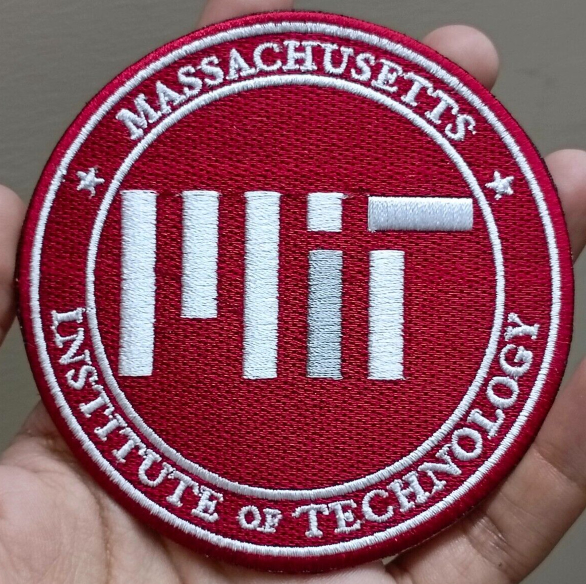 Massachusetts Institute of Technology Iron On Patch-Sew Patch-Embroidered Patch