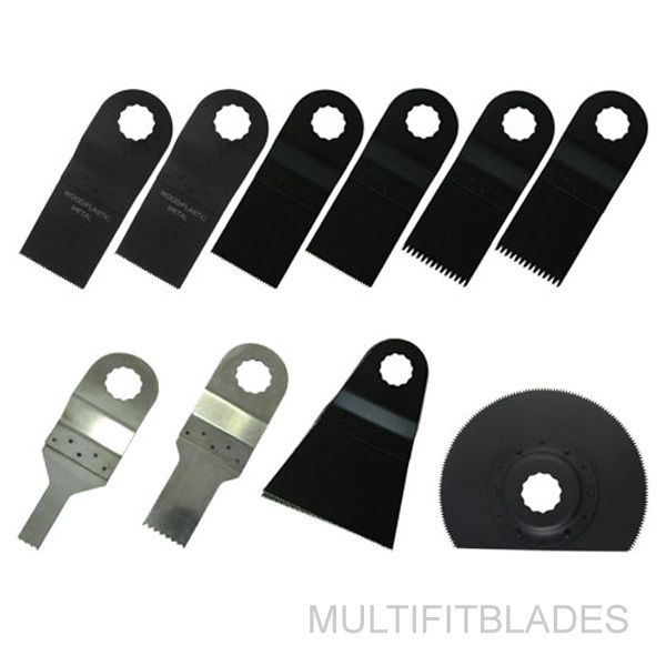 10pc Handyman Oscillating Tool Blades Kit - Rockwell Sonicrafter Original