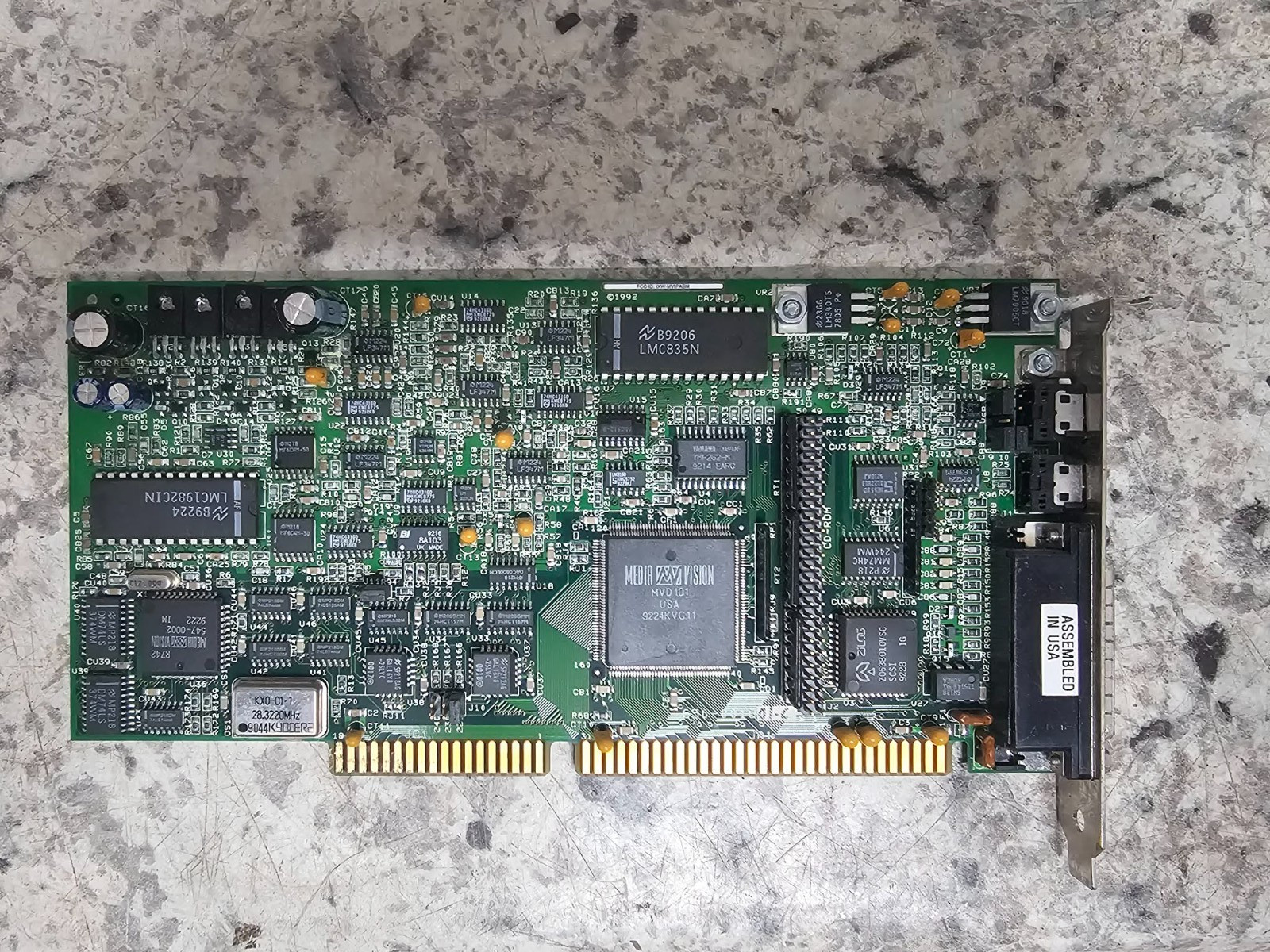 Rare Gaming Media Vision Pro Audio Multi-Media Card MVIPASM FCC ID IXW-MVIPASM