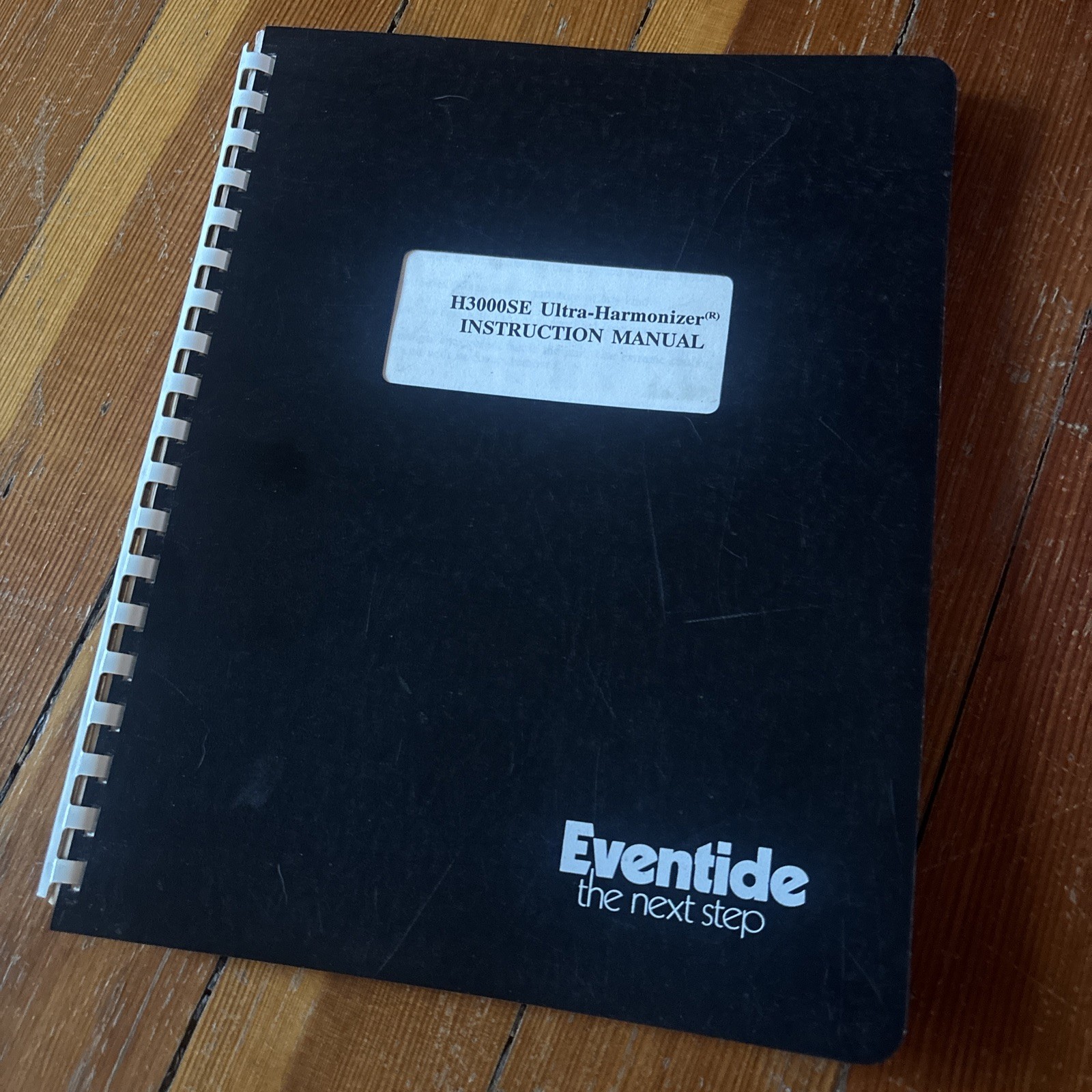 Original EVENTIDE H3000SE Ultra Harmonizer Manual