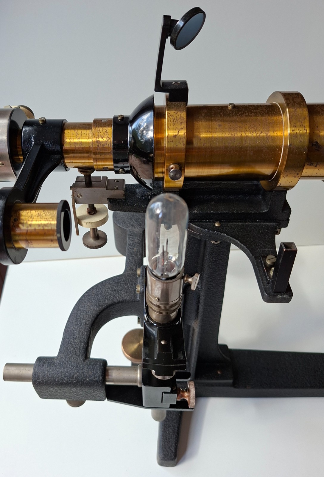 antique microscope / Optical Instrument – Spectrometer- Schmidt & Haensch