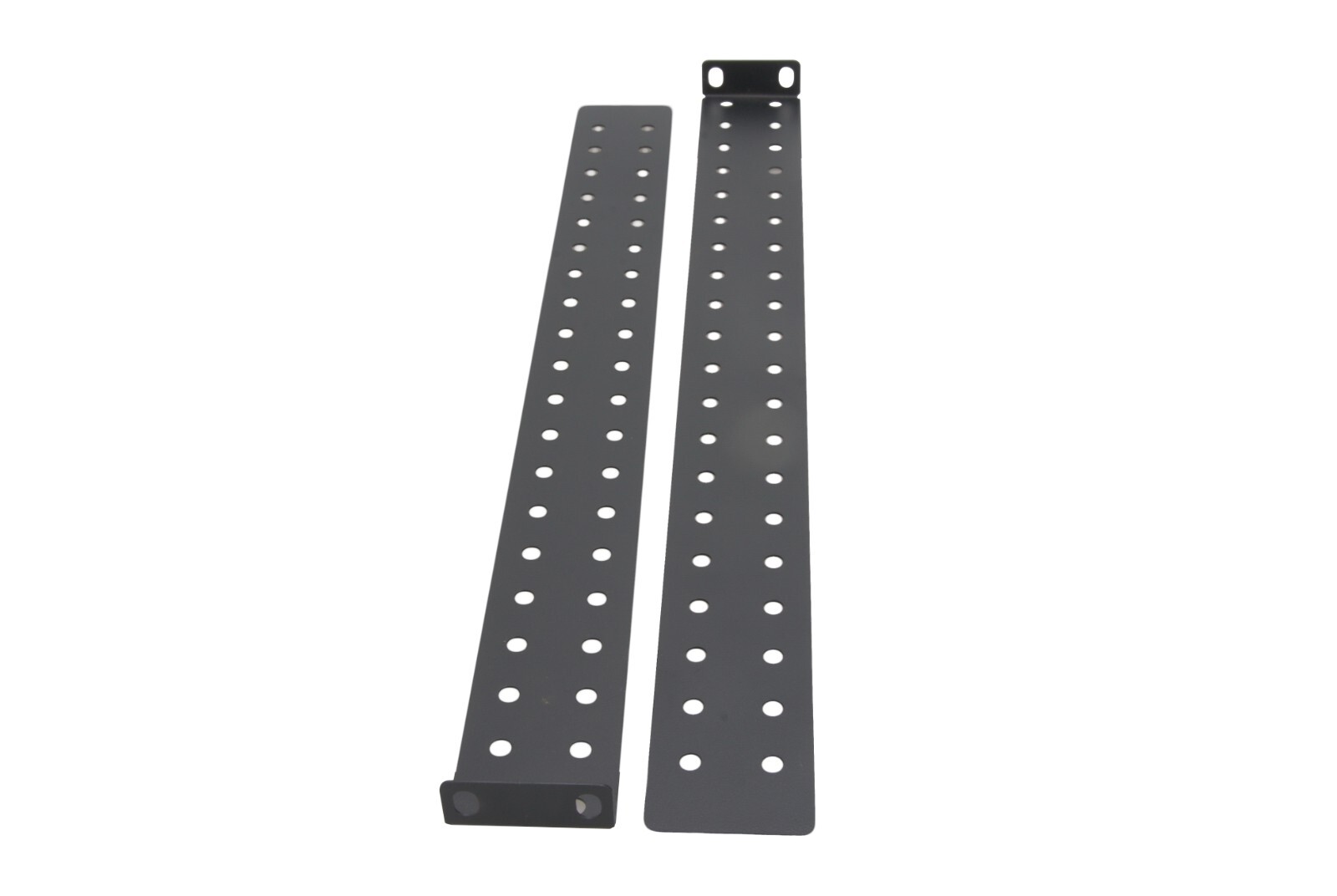 1U Audio Network 4-Post Rack Mount Server Shelf Rails Heavy Duty 1 Space Storage