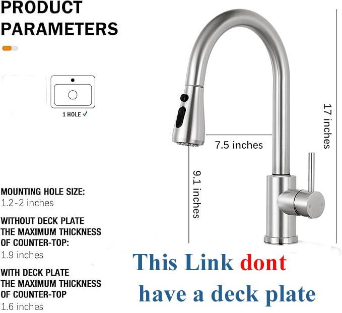 Sensor Touch on Kitchen Sink Faucet Pull Down Spray Swivel Deck Mount Mixer Tap