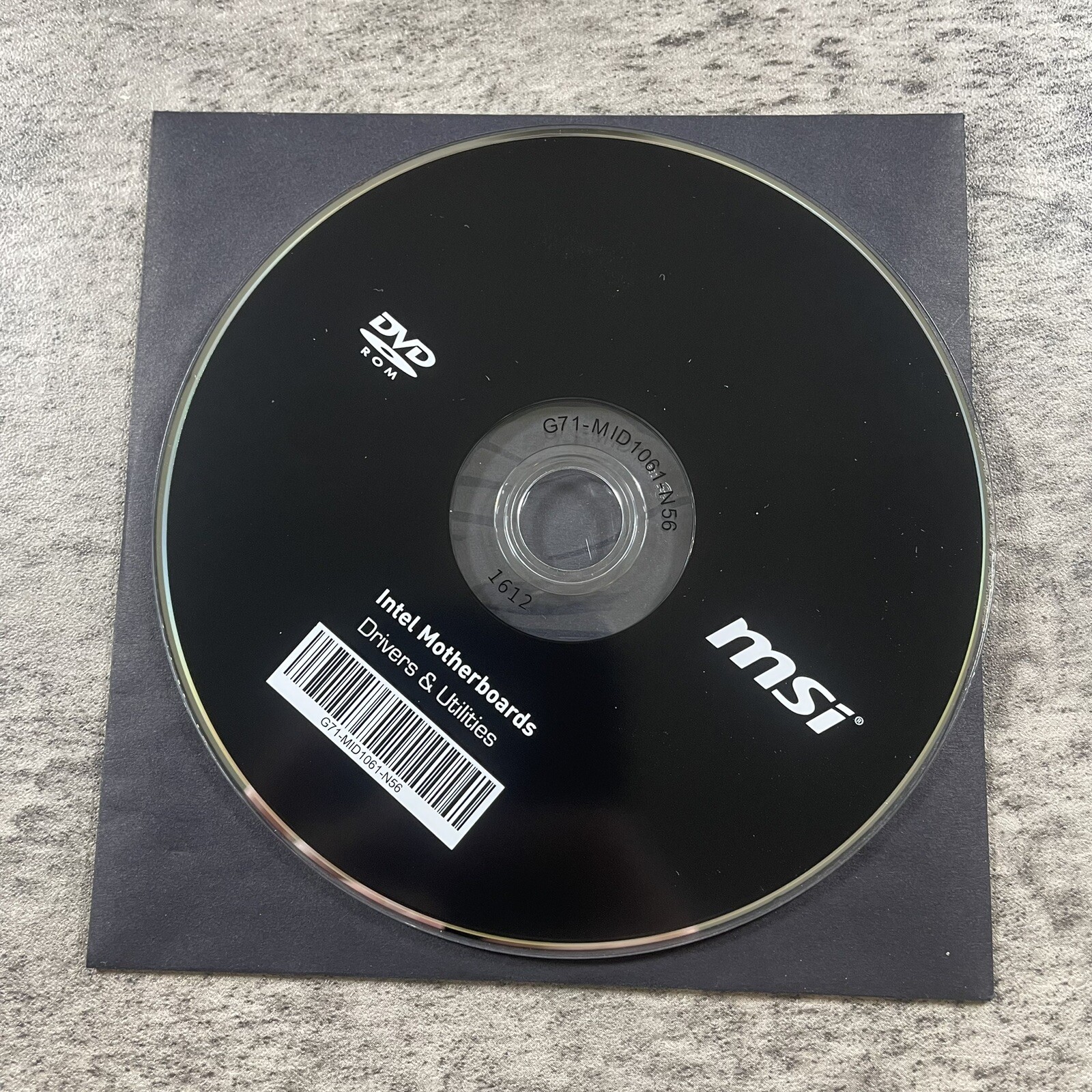 Intel Motherboards MSI H510M-A Pro Drivers & Utilities CD Software