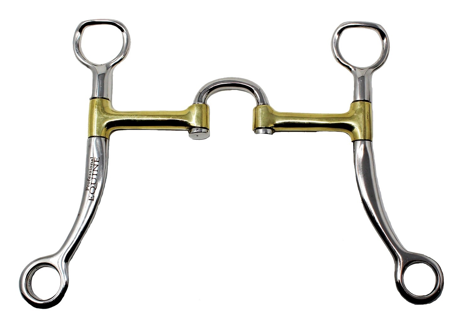 Horse Stainless Steel Western  Brass High Port Correction Horse Bit 35318v