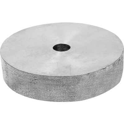 Allstar ALL14176, One Ballast Puck 2-1/2 lb Natural Lead Bolt-On