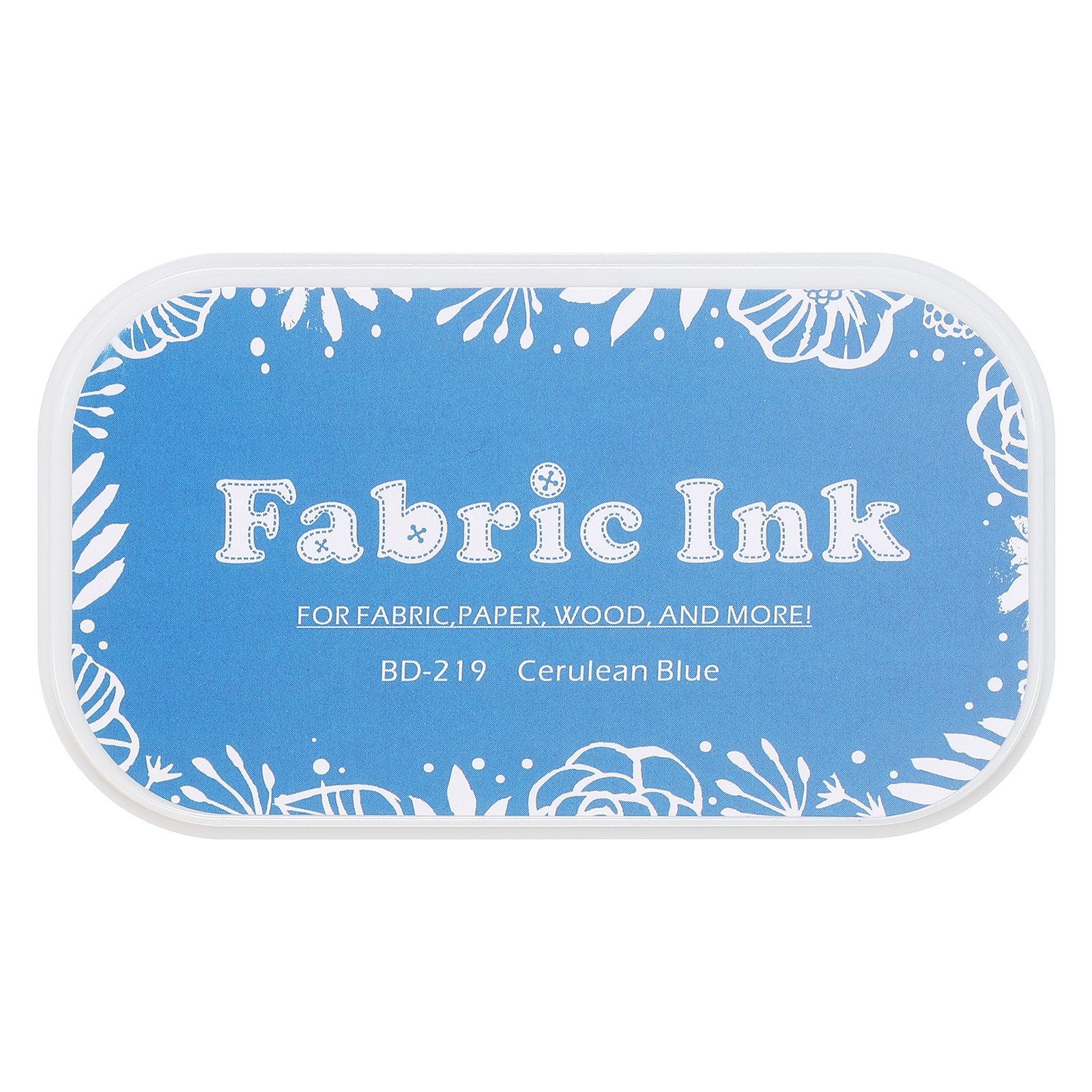 Ink Pads for Stamps 3.7x2.2 Inch Fabric Ink Pad Blue