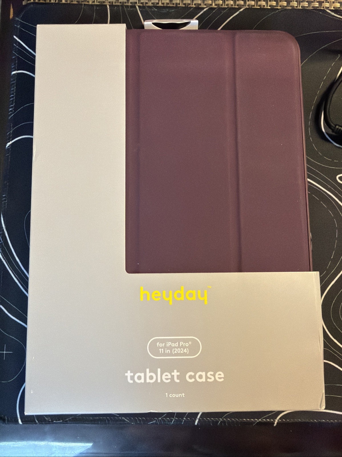 heyday Puffy iPad Case For iPad Pro 11 in (2024) - Dark Purple
