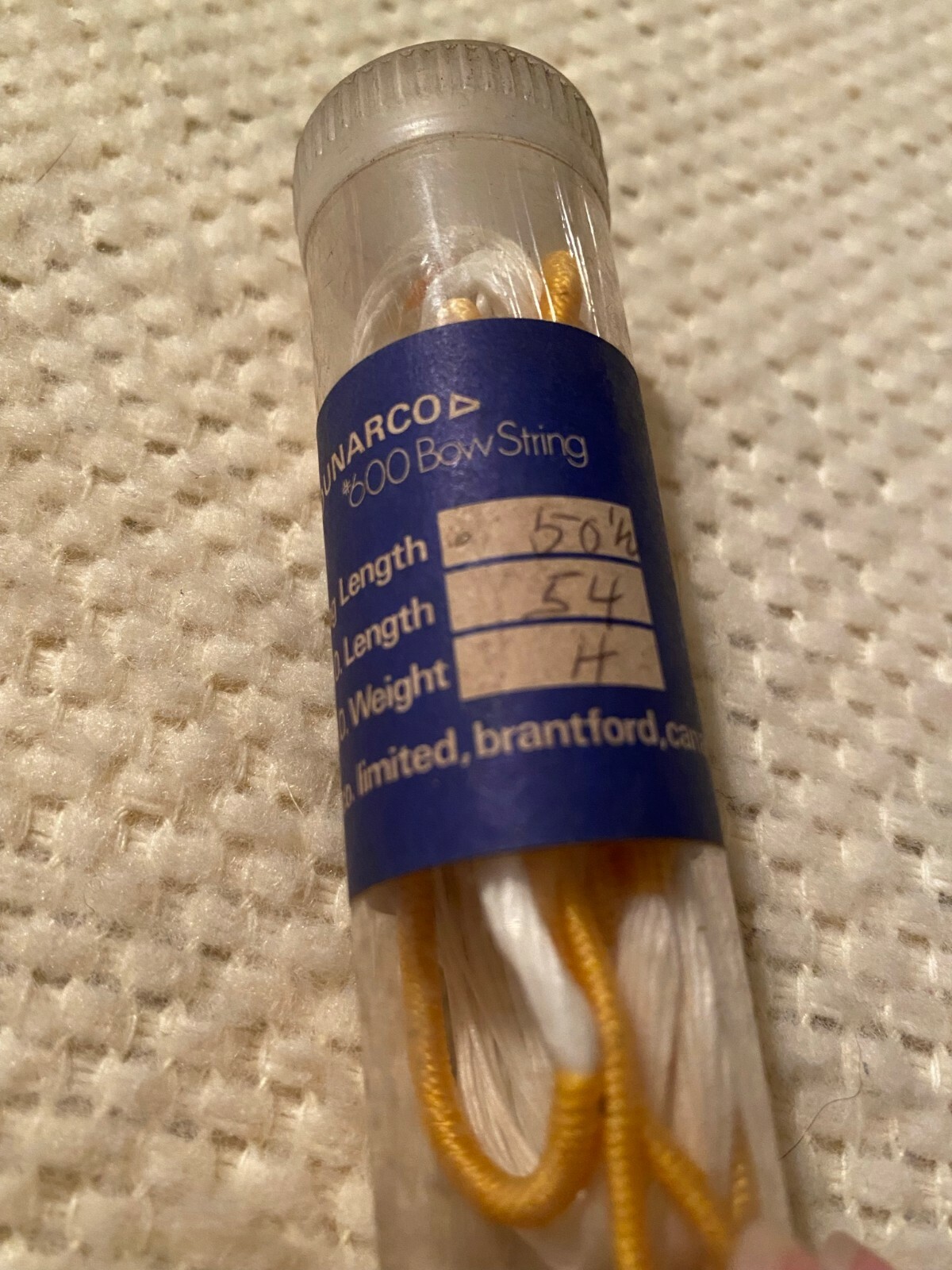 Vintage Dunarco 50.5" Bow String