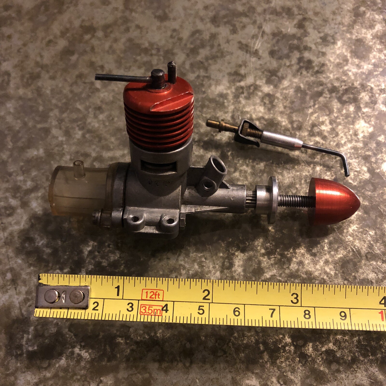 DCL RARE DIESEL Control Line MODEL AIRPLANE ENGINE MADE IN ENGLAND ATRC