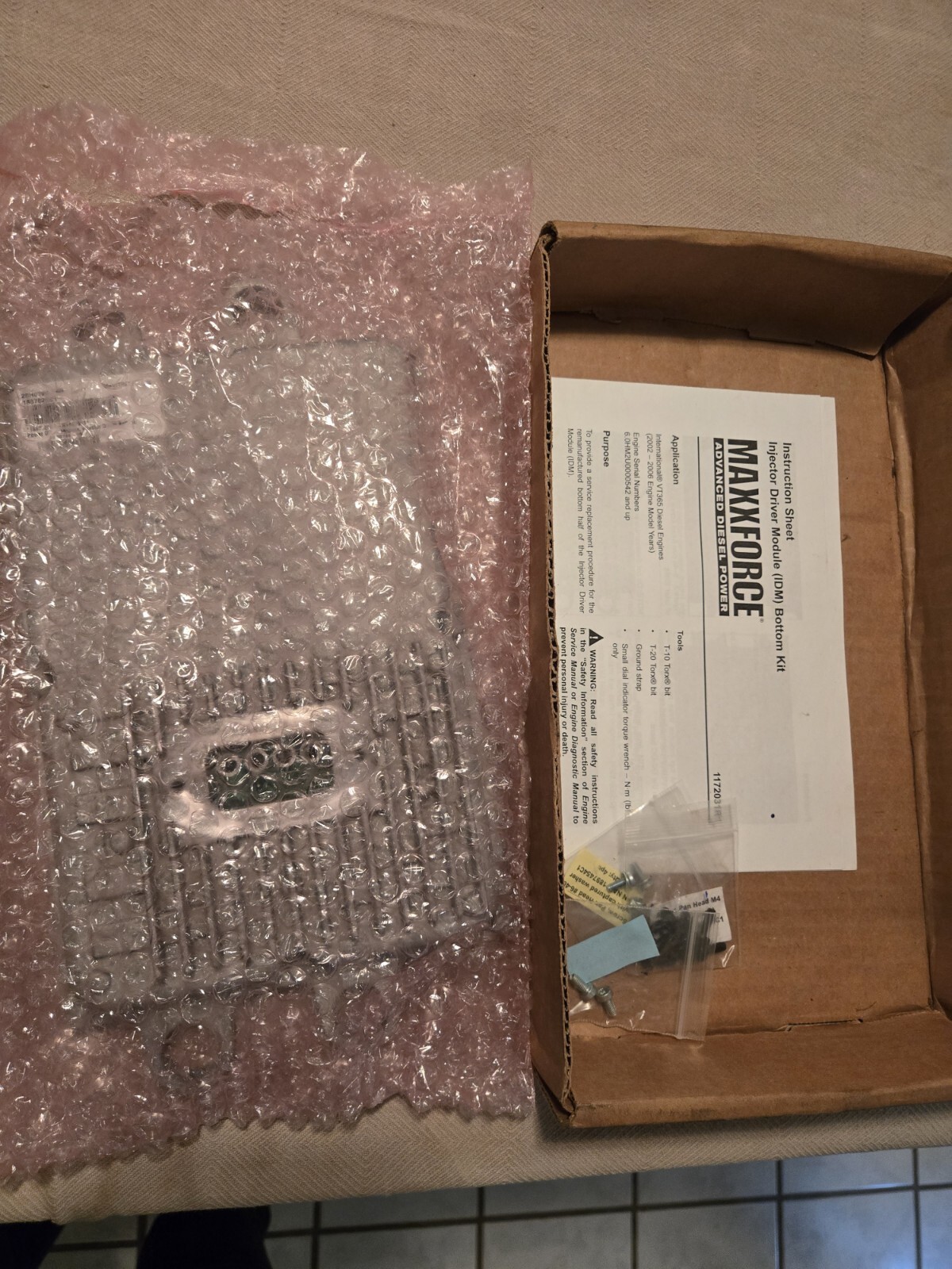 NOS Genuine International 5010598R92 Injector Driver Module IDM Bottom Kit. 6.0L