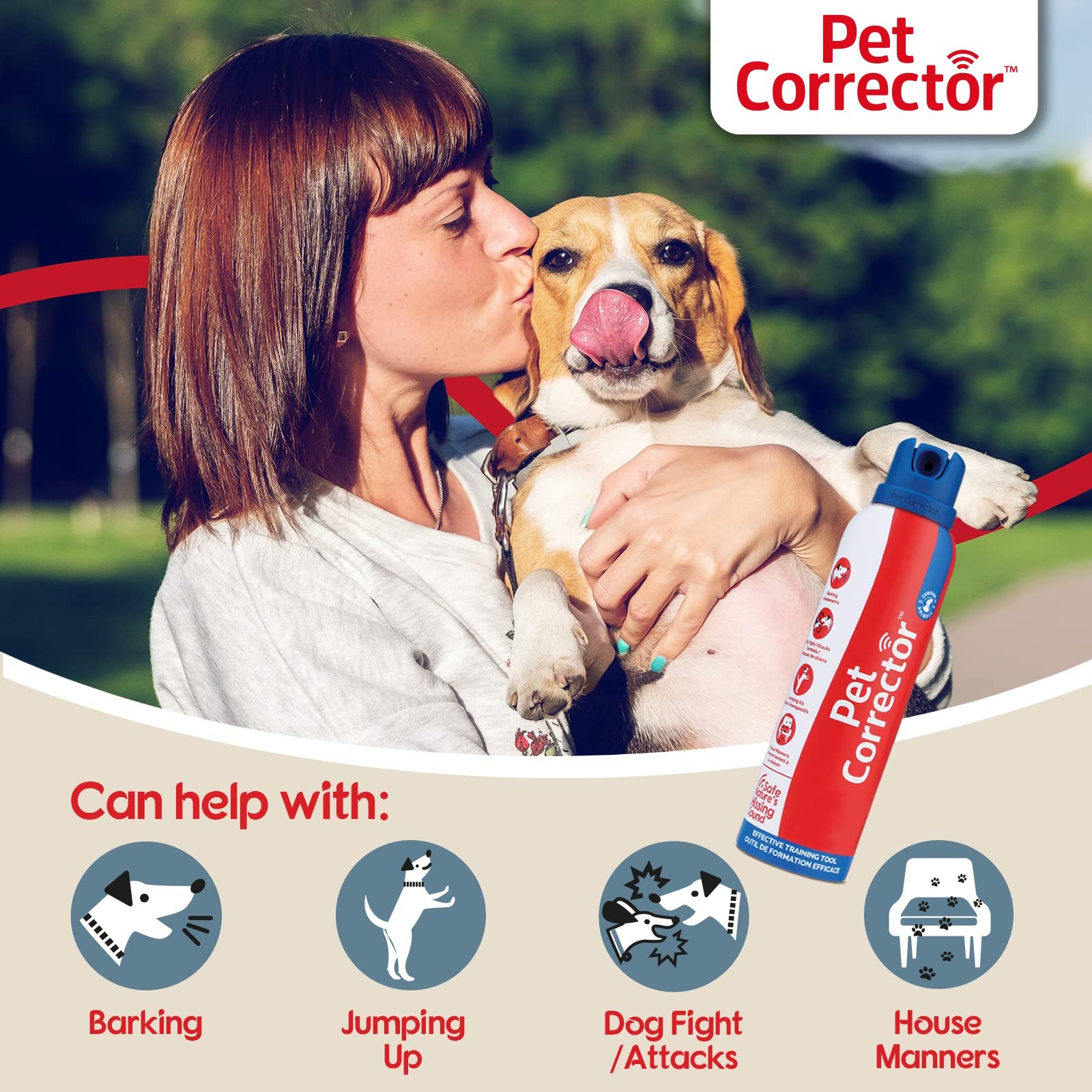 Effective Dog Training Spray - 50ml, 2 Pack for Barking, Jumping Behavior