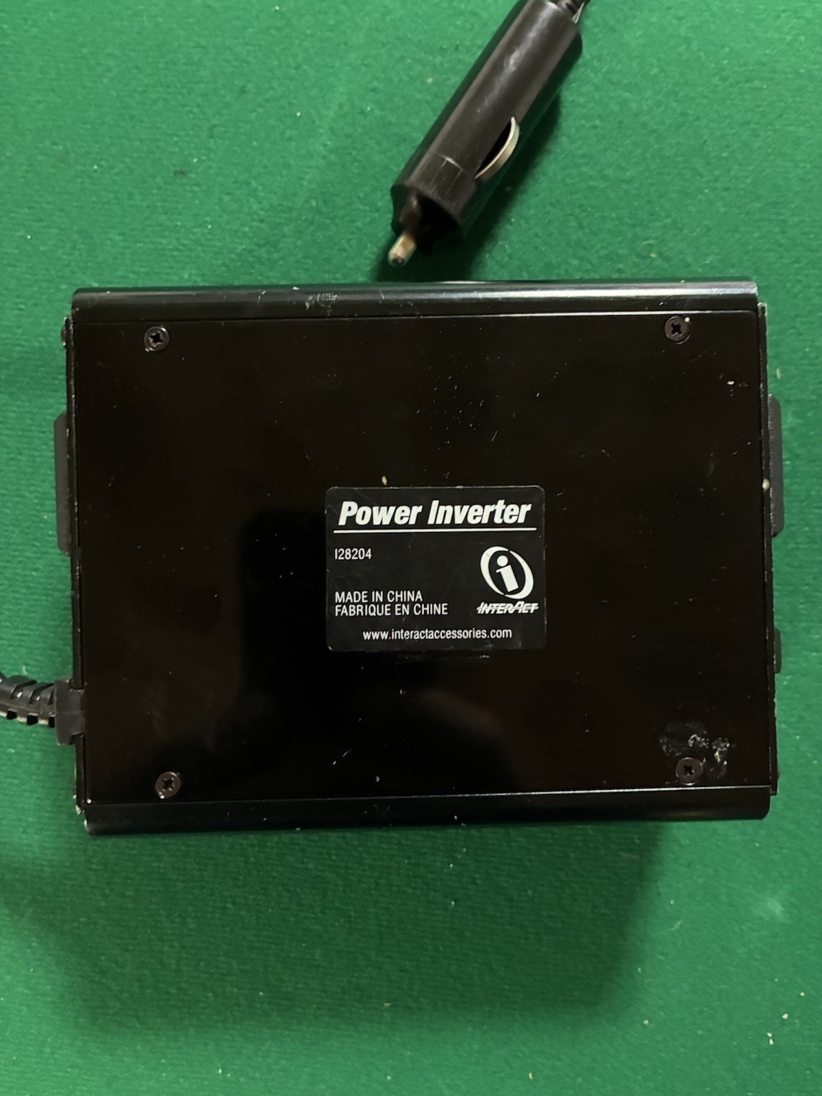 Power Inverter For Vehicles By InterAct, Tested: Pre Owned