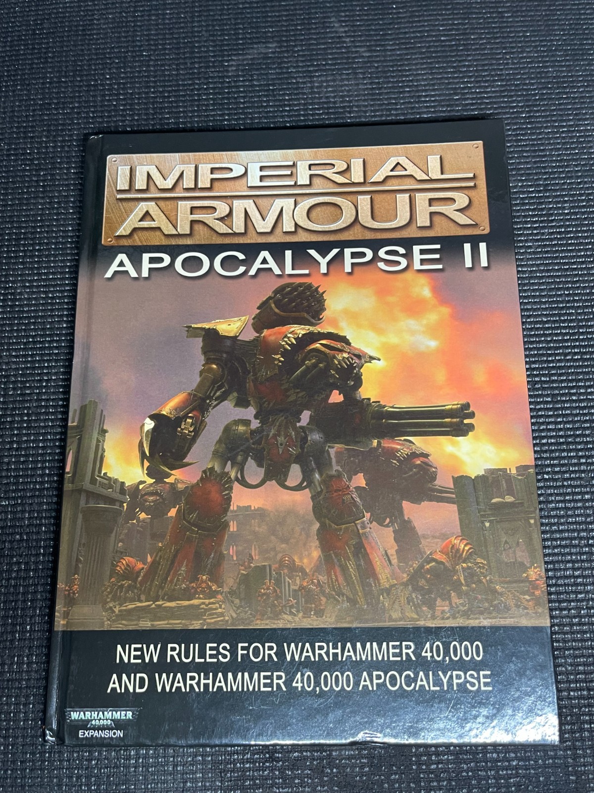 Vintage GW 2009 Warhammer Imperial Amour Apocalypse II 40k Book Forge World OOP