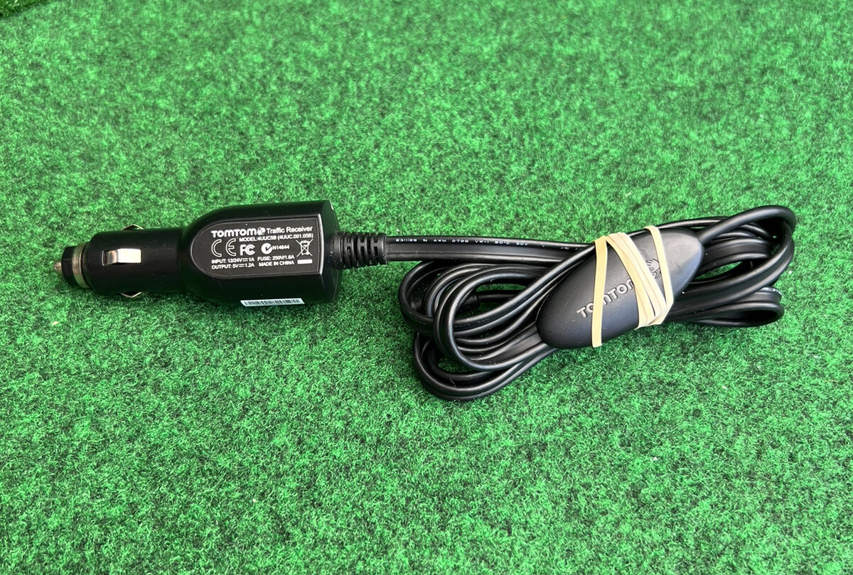 TomTom Micro-USB LT Traffic Receiver Car Charger VIA 1435M 1435TM 1405M 1405TM