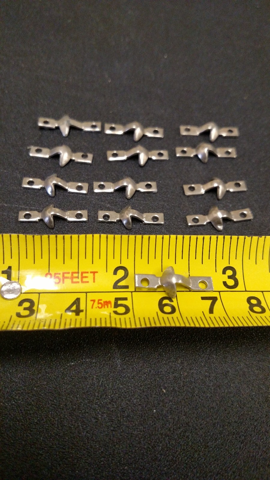 12 Vintage NOS Hook Hangers surface rig hardware for Fishing lure making