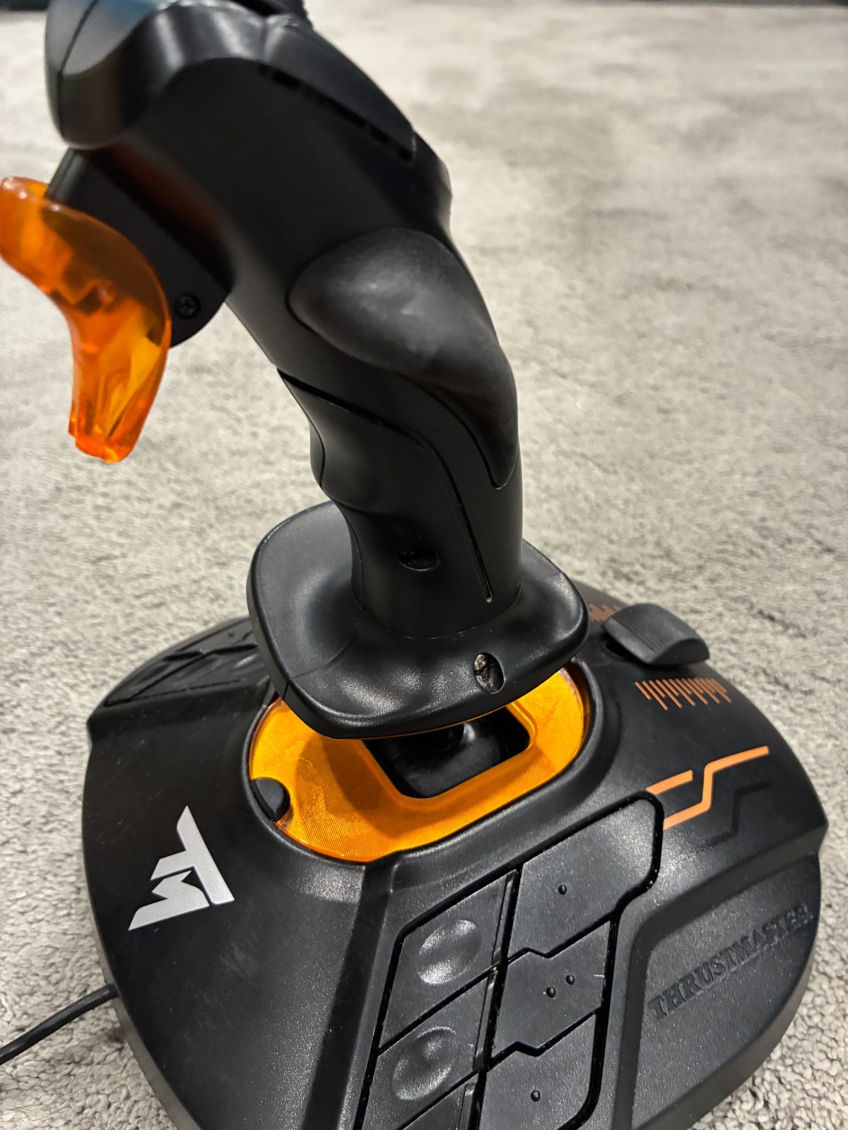 Thrustmaster T.1600M FCS Flight Stick Joystick - Tested & Working