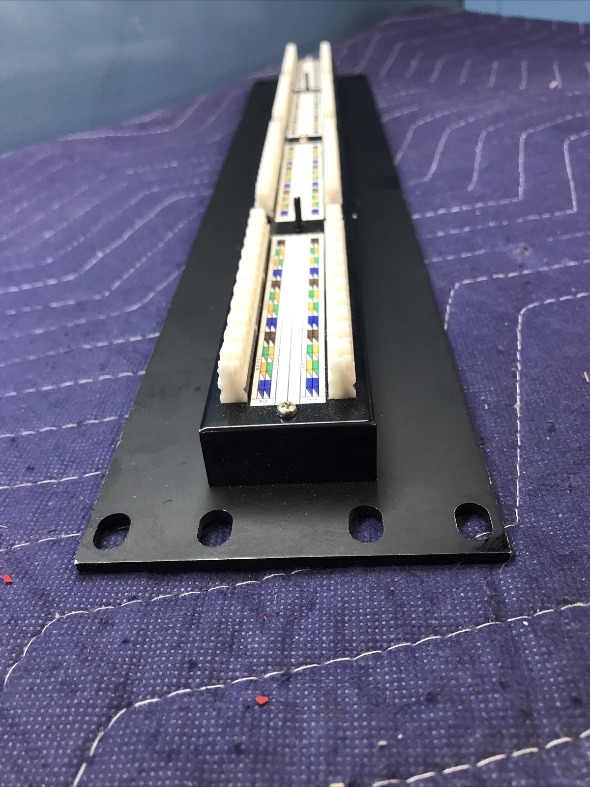 24 Port Ethernet Patch Panel. 19”