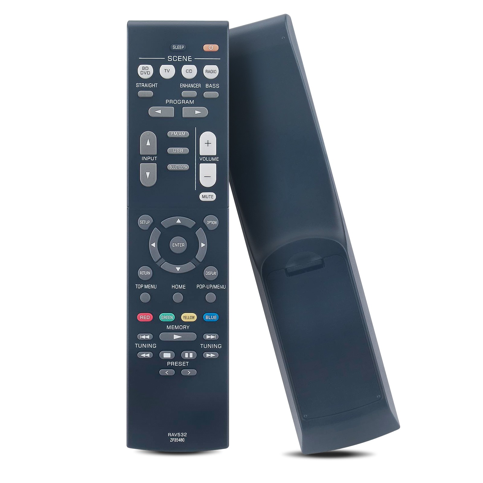 RAV532 ZP35480 For Yamaha AV Receiver Remote Control RX-V379 RX-V383 RX-V383BL