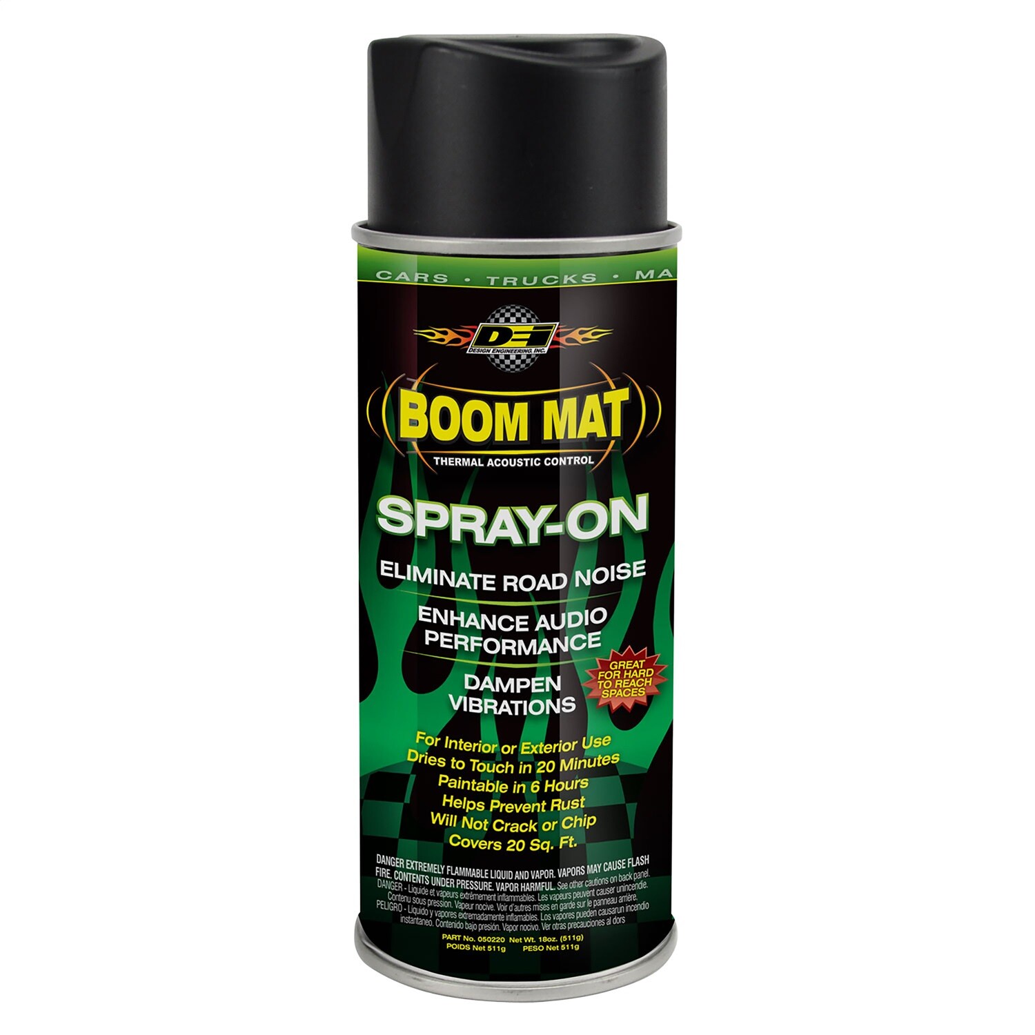 Design Engineering 50220 Boom Mat Vibration Damping Spray-On