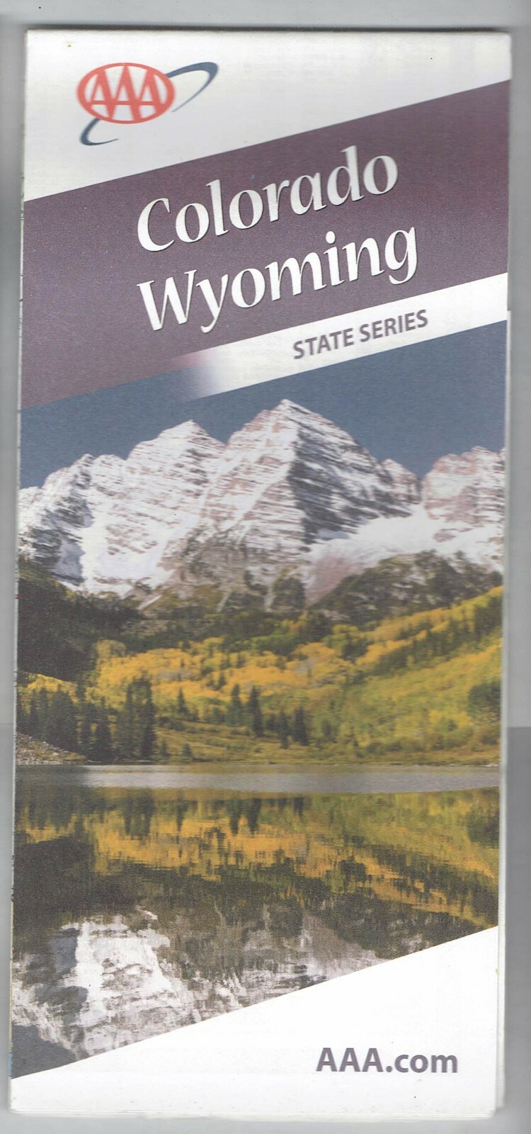 2009 AAA Map Colorado Wyoming