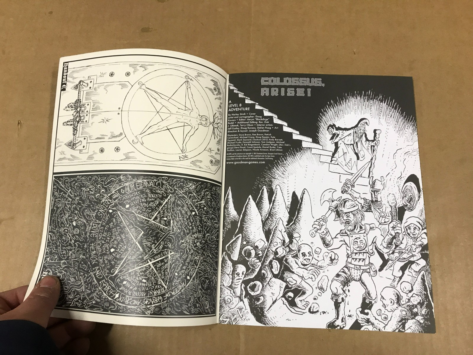 Dungeon Crawl Classics - Colossus, Arise! - A Level 8 Adventure