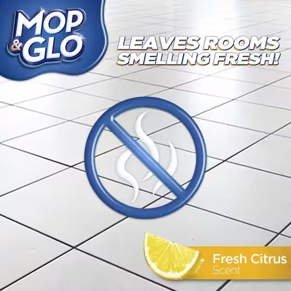 Mop and Glo Professional Multi-Surface Floor Cleaner - 64 oz. 2-Pack NEW