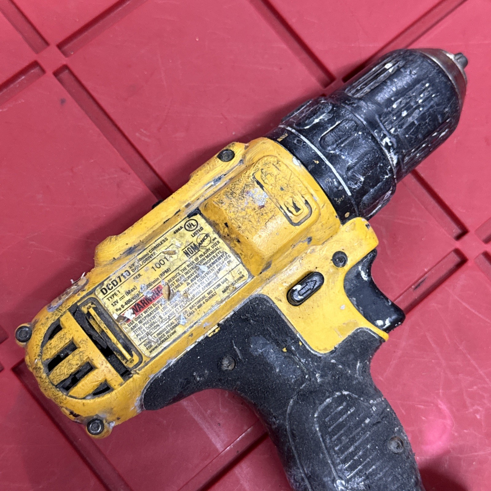 DEWALT 12V DCD710 Max 3/8" Cordless Compact Drill Driver (Tool Only)
