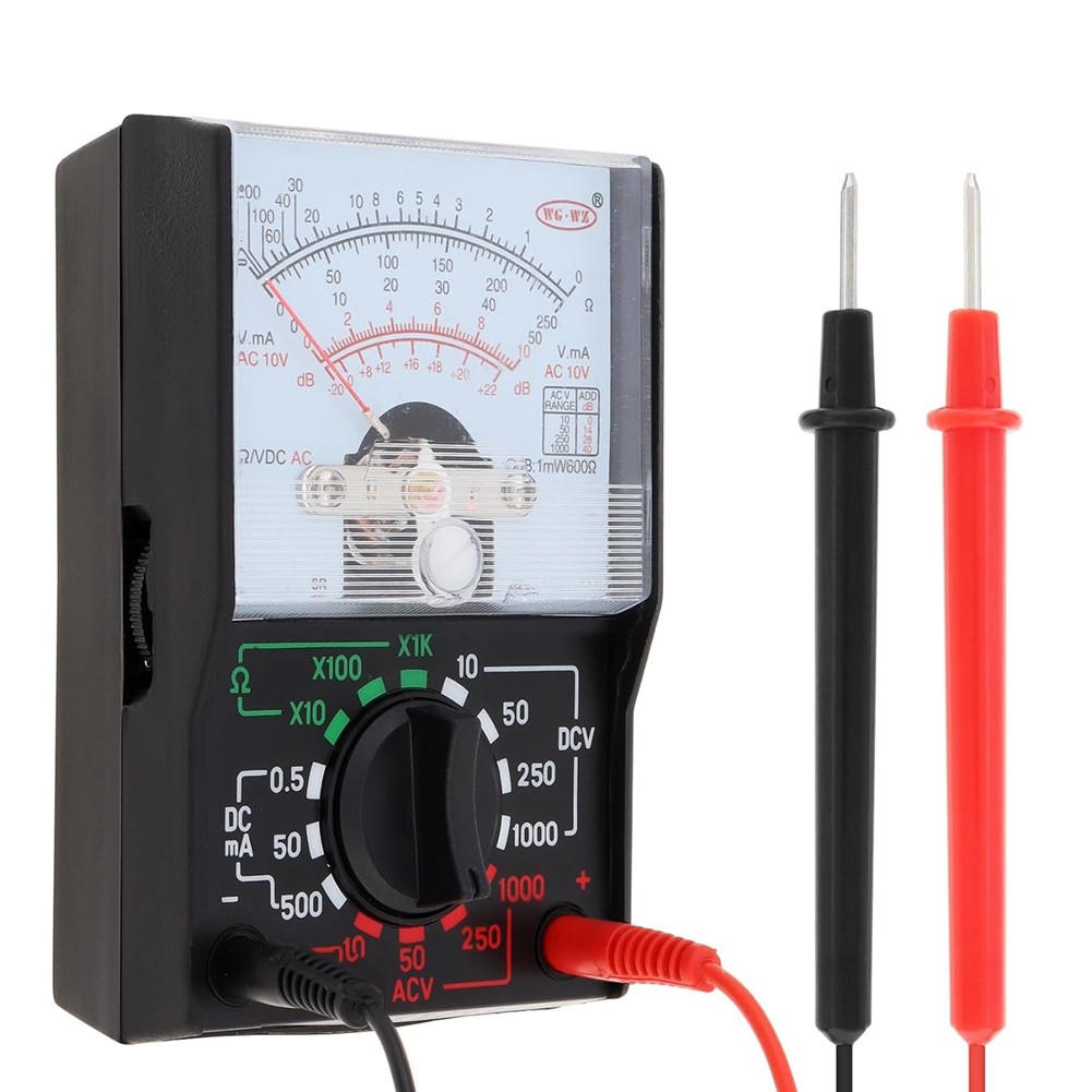 Multimeter,  Volt 1000V Voltmeter  Volt Ohm Voltage Tester Meter with8066