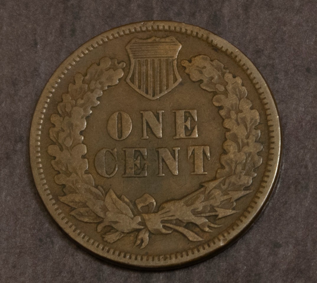1875 Indian Cent Fine.............Lot 5717