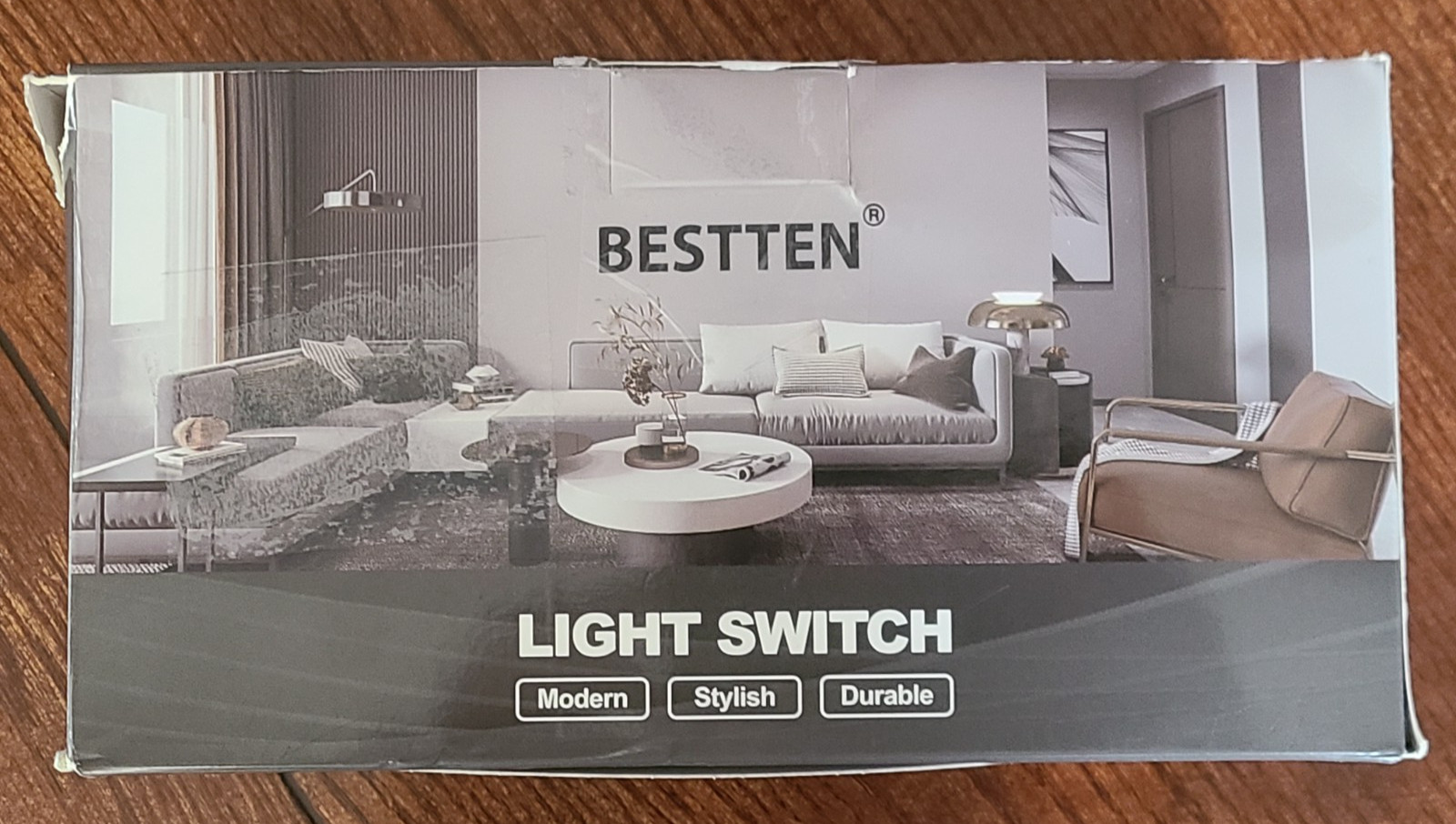 10 Pack Single Pole Decorator Light Switch with Wallplates, 15A 120/277V Paddle