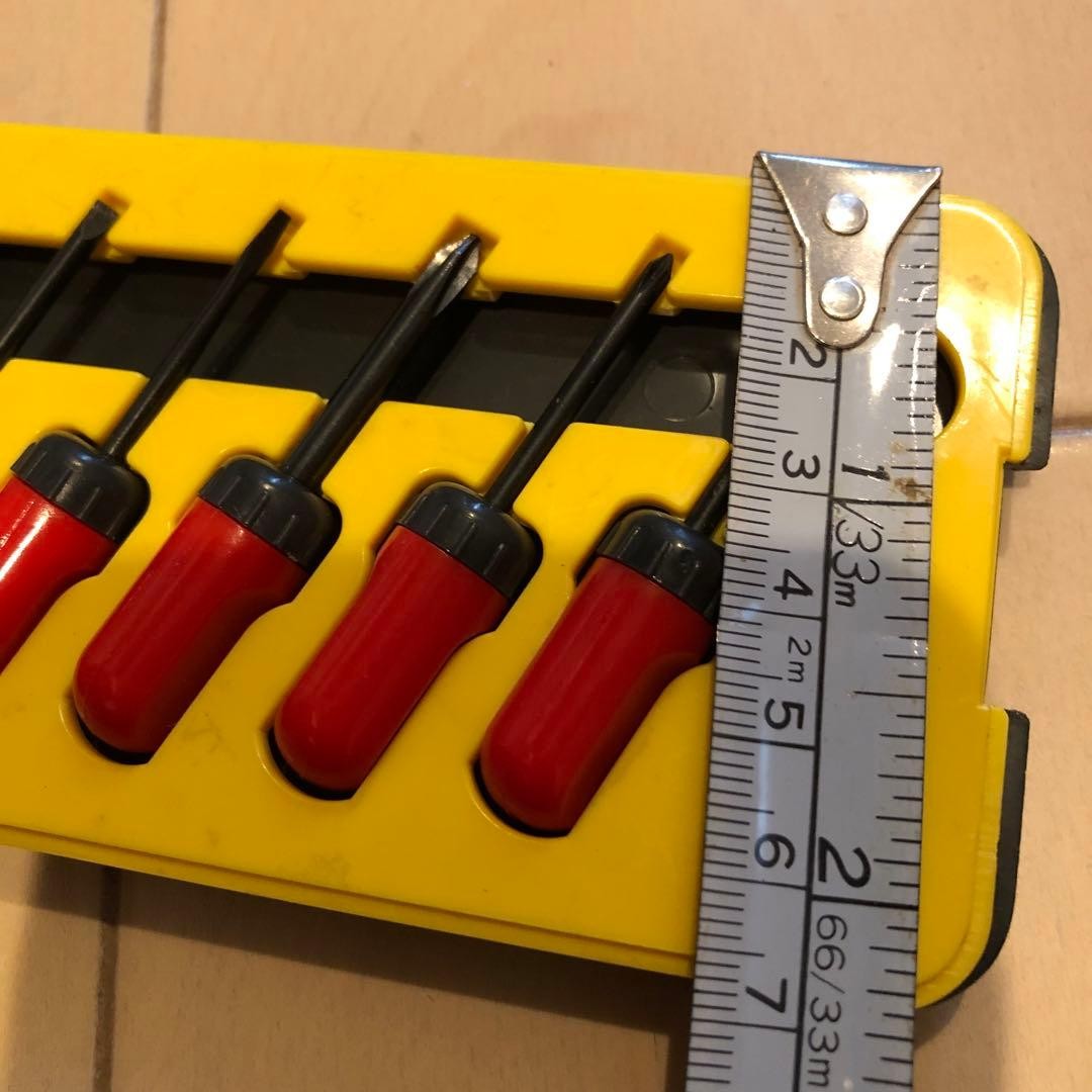 Carpenter-Club Mini-6 Screwdriver Set 6 pcs Used Includes Tips