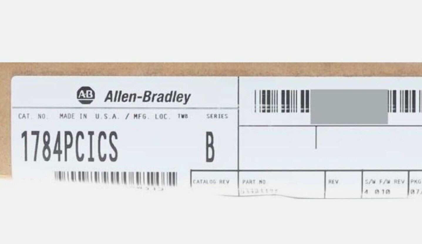 Brand New AB 1784-PCICS PCI BUS SCANNER AND MESSAGING Free Shipping