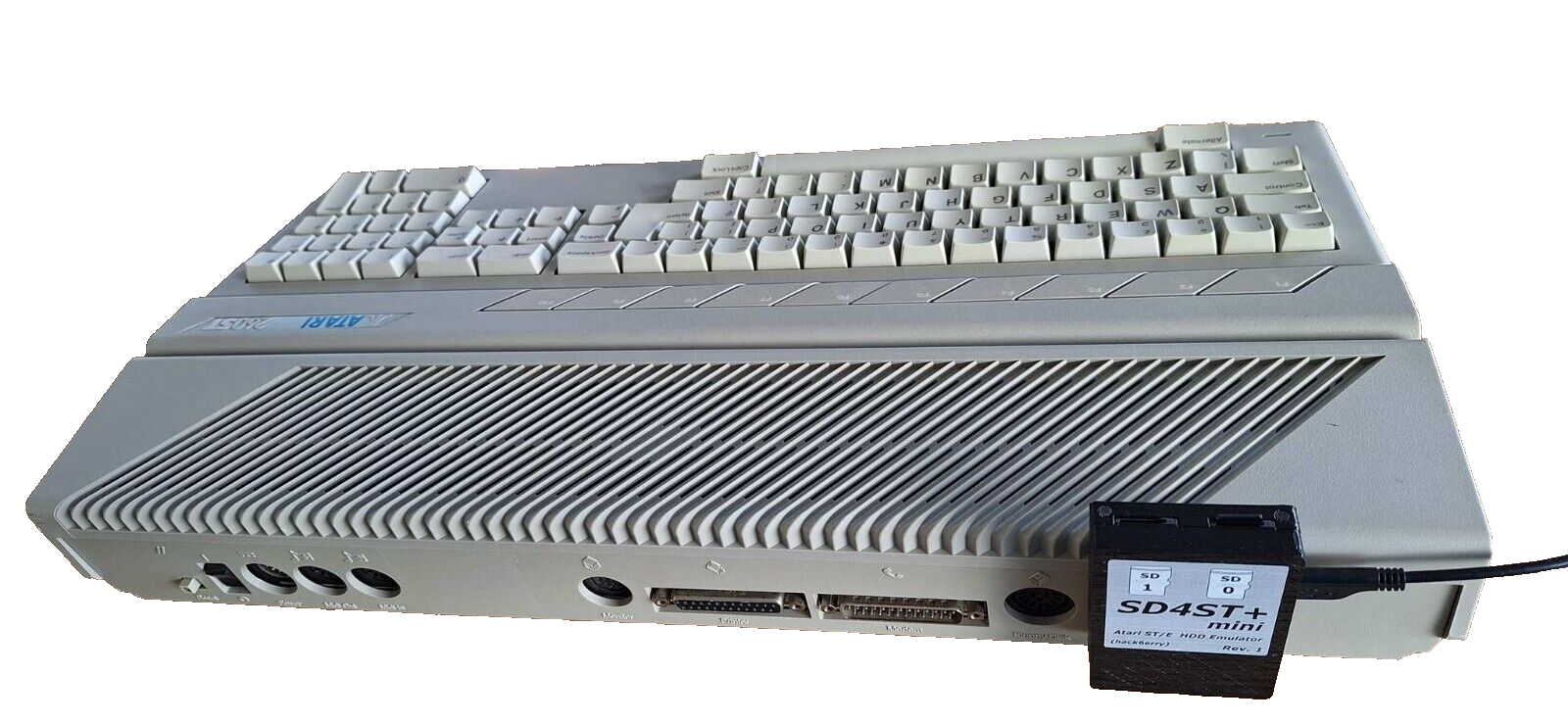 SD4ST+ Mini hard disk drive HDD for Atari ST STE 2x micro SD card + RTC