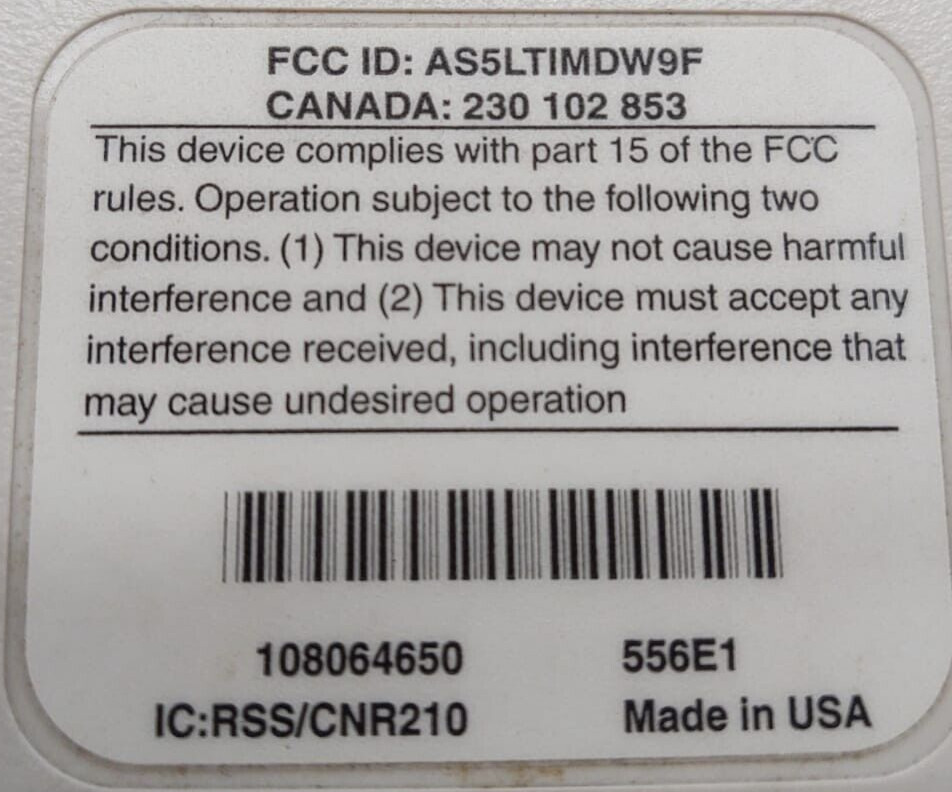 Avaya Lucent TransTalk 556 Radio Module